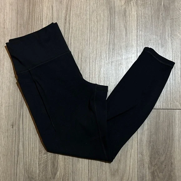 Athleta Transcend Stash Tight, Black, Large - Picture 1 of 11